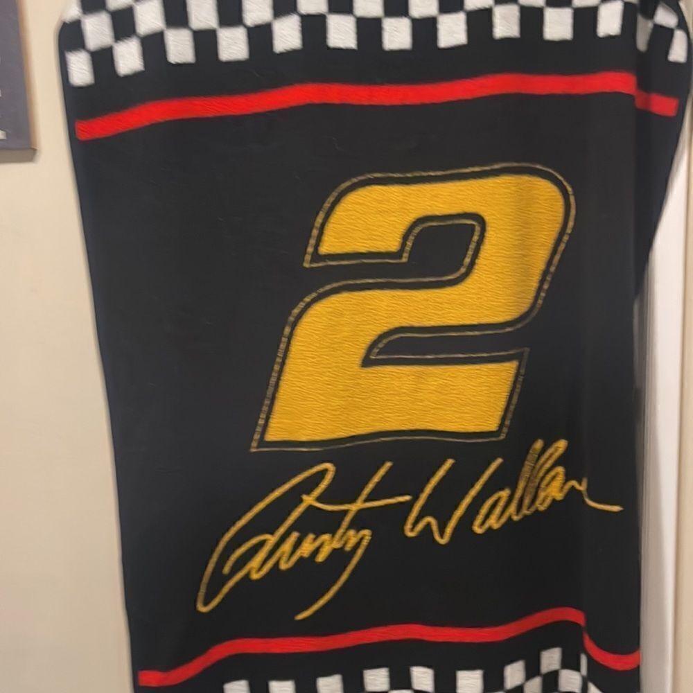 Rusty Wallace blanket - Picture 3 of 5